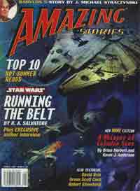 Amazing Stories Magazine 597 Star Wars Millennium Falcon cover