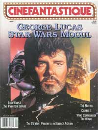 Cinefantastique Magazine George Lucas cover 