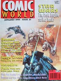Comic World Magazine Luke Dark Jedi cover