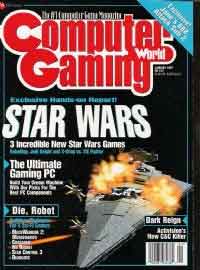 Computer Gaming World Magazine 150 Star Wars