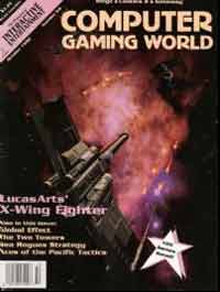 Computer Gaming World Magazine 99 Star Wars X-Wing