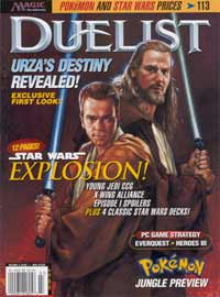 Duelist Magazine Qui-Gon Jinn and Obi-Wan Kenobi