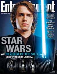 Entertainment Weekly Anakin Skywalker cover