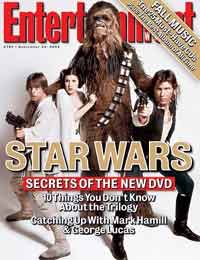 Entertainment Weekly Star Wars DVD cover