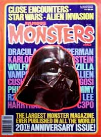 Famous Monsters Darth Vader cover