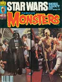 Famous Monsters Darth Vader and C-3PO cover
