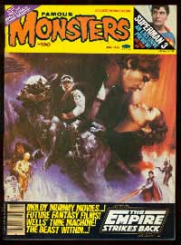 Famous Monsters Magazine Han and Leia cover