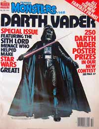 Famous Monsters Darth Vader cover
