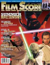 Film Score Monthly Magazine Yoda, Mace Windu and Obi-Wan Kenobi cover