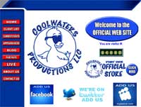 Screenshot of Coolwaters Productions