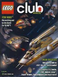 LEGO Club Magazine Star Wars Quest for R2-D2