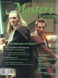 Masters of Role Playing Magazine Qui-Gon and Obi-Wan cover