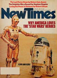 New Times C-3PO and R2-D2 cover