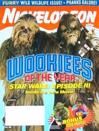 Nickelodeon Magazine Wookiees of the Year cover