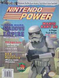 Nintendo Power Darth Vader cover