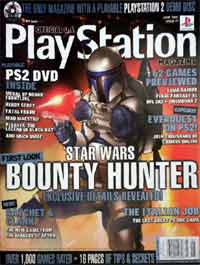 Official U.S. PlayStation Magazine Jango Fett cover
