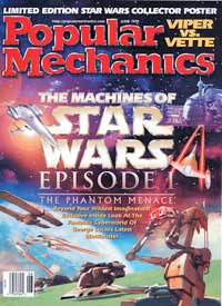 Popular Mechanics Star Wars Episode I: The Phantom Menace cover