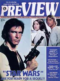 Preview Magazine Han Solo cover