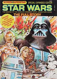 Screen Superstar Magazine Darth Vader cover