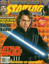 Starlog Magazine Revenge Anakin Skywalker cover