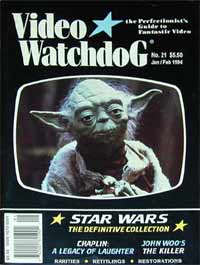 Video Watchdog Yoda cover