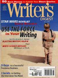 Writer's Digest young Anakin Skywalker
