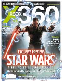 X360 The Force Unleashed magazine